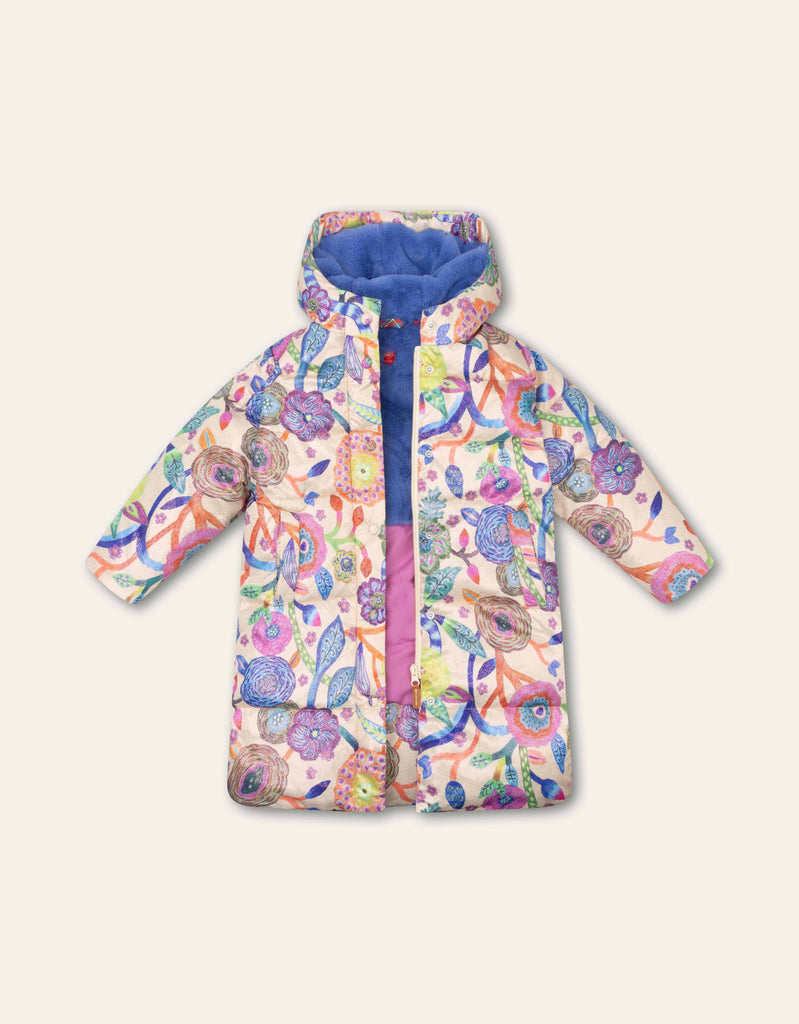 OILILY Autumn 2025 CROWN PRINTED PUFFER JACKET