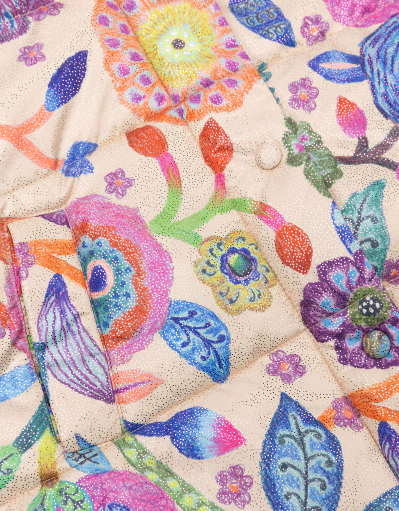 OILILY Autumn 2025 CROWN PRINTED PUFFER JACKET