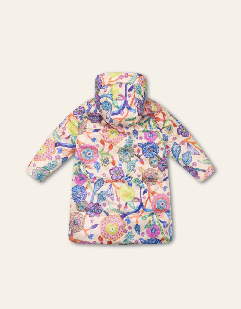 OILILY Autumn 2025 CROWN PRINTED PUFFER JACKET