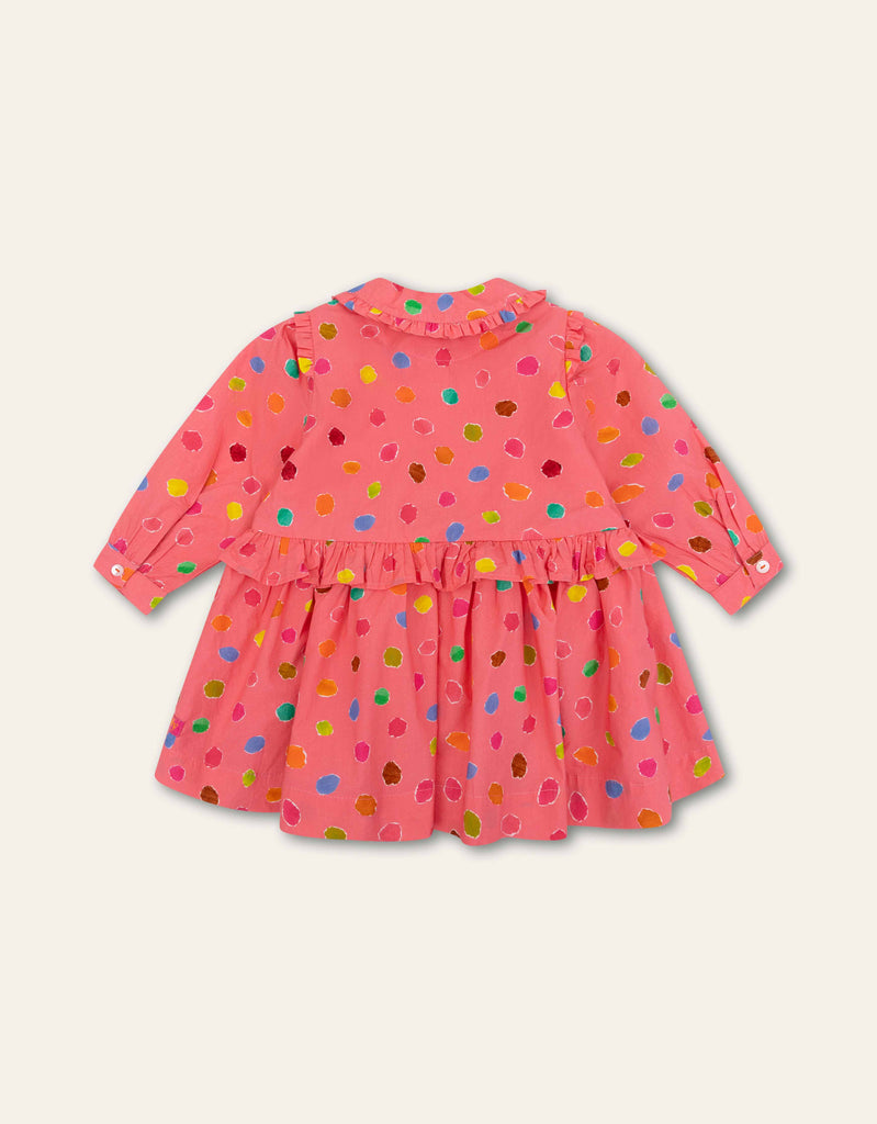OILILY Autumn 2025 DIRKJE LONG SLEEVE POLKA DOT DRESS
