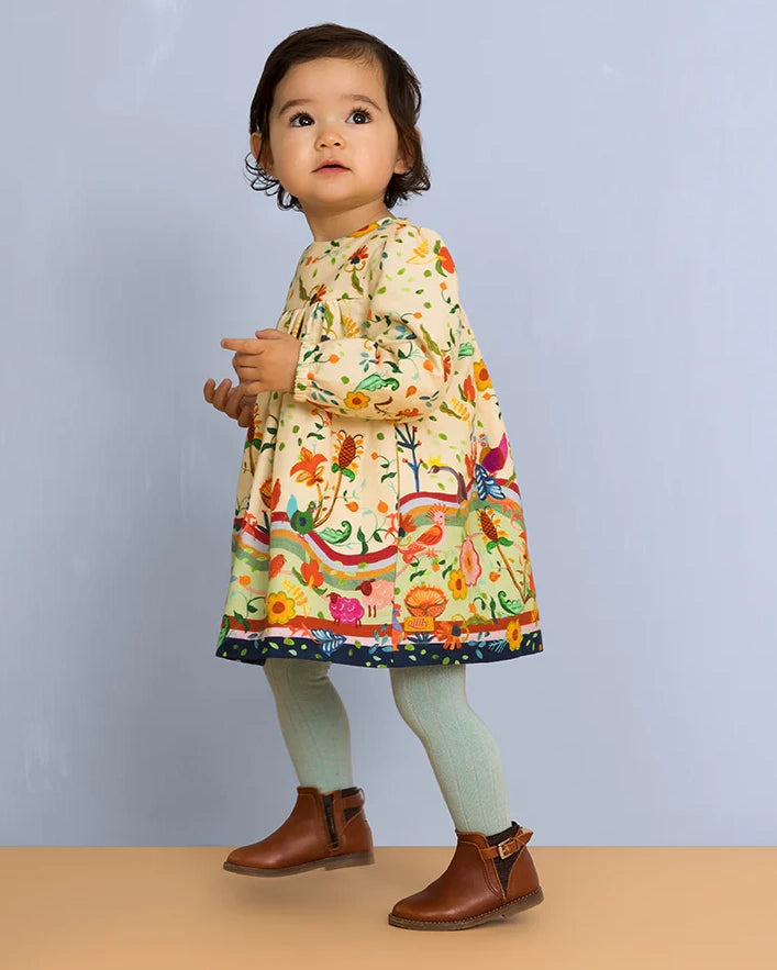 OILILY Autumn 2025 DJOYFUL LONG SLEEVE PRINTED DRESS