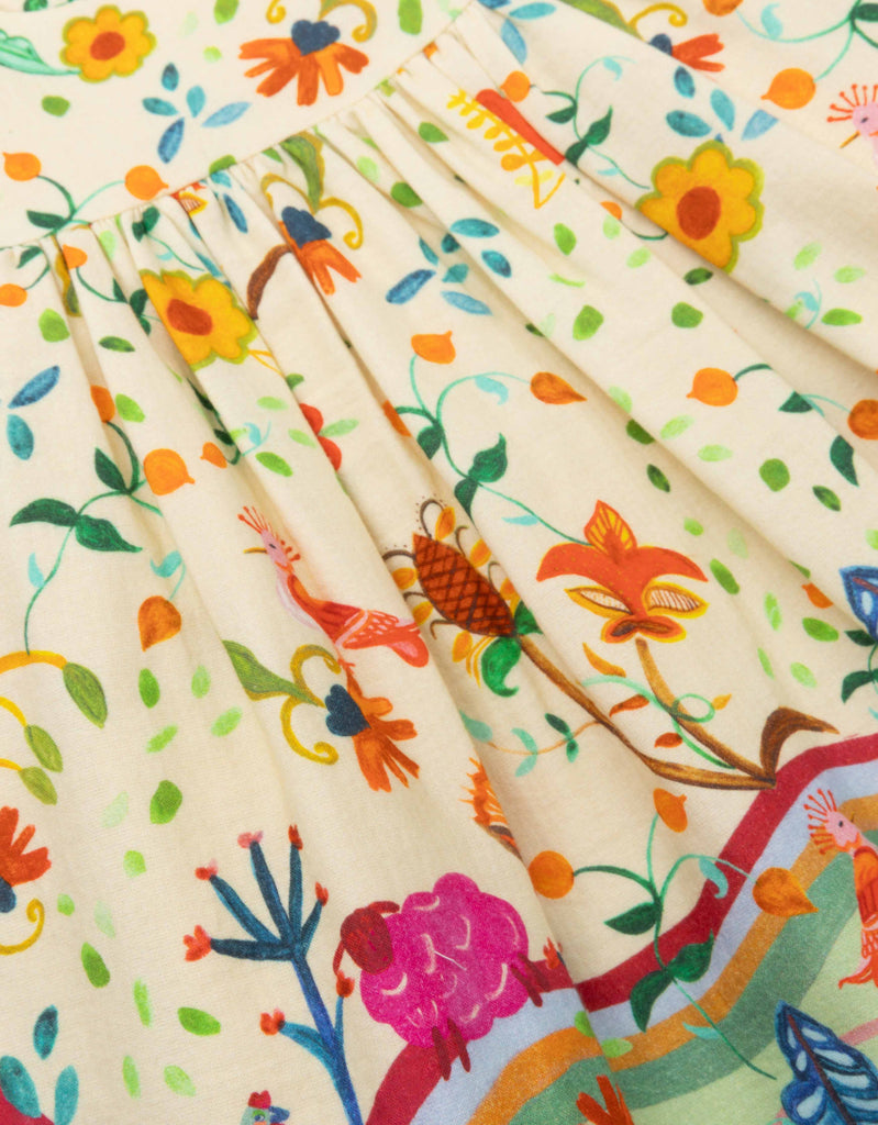 OILILY Autumn 2025 DJOYFUL LONG SLEEVE PRINTED DRESS