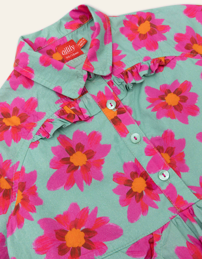 OILILY Autumn 2025 DJULIETTE LONG SLEEVE FLORAL DRESS