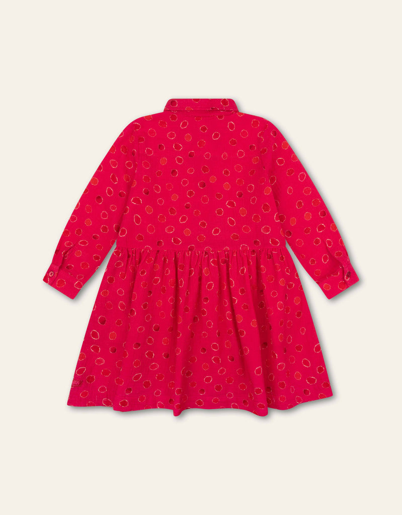 OILILY Autumn 2025 DIDDLE LONG SLEEVE POLKA DOT DRESS