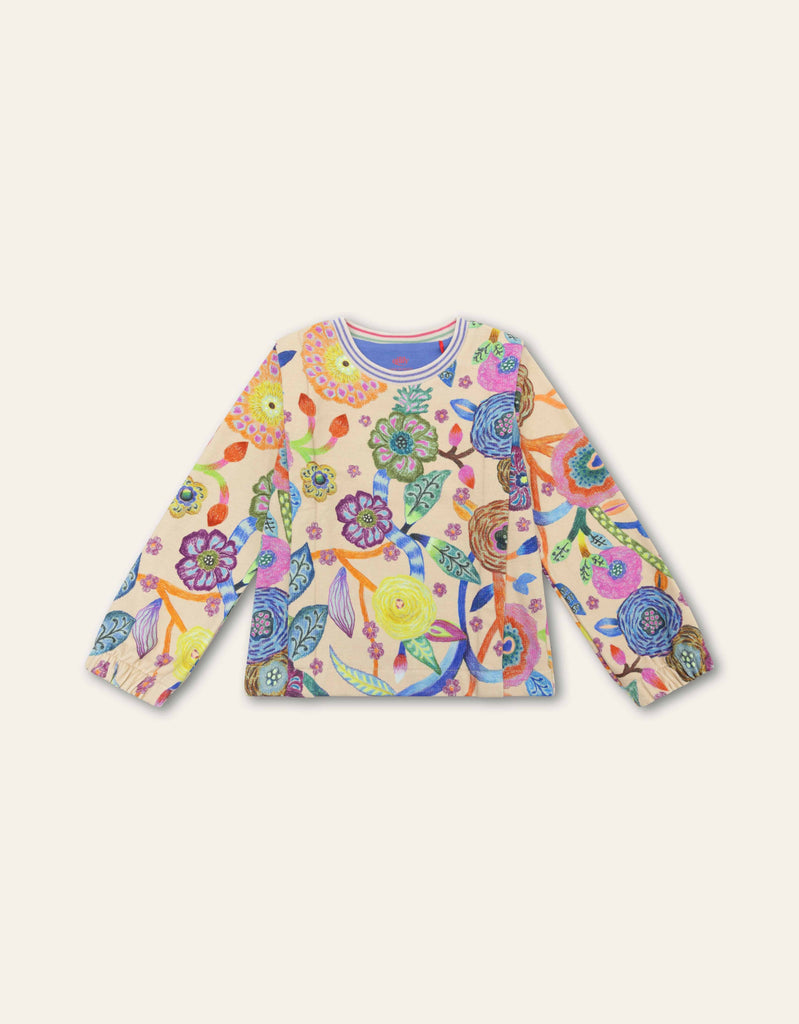OILILY Autumn 2025 HAZEL FLORAL SWEATSHIRT TOP