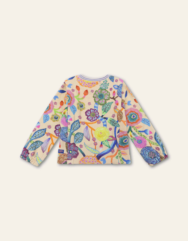 OILILY Autumn 2025 HAZEL FLORAL SWEATSHIRT TOP