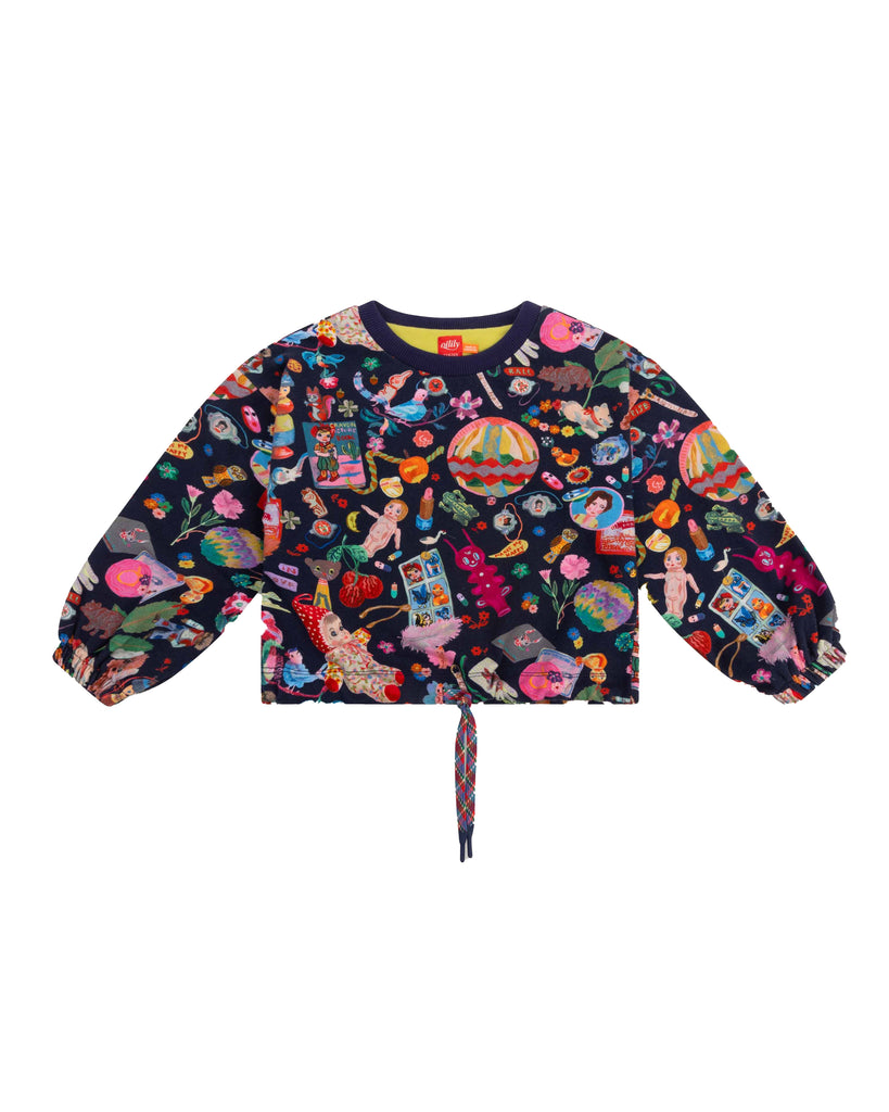 OILILY Autumn 2025 HEXIMA PRINTED SWEATSHIRT