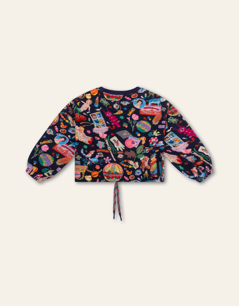 OILILY Autumn 2025 HEXIMA PRINTED SWEATSHIRT