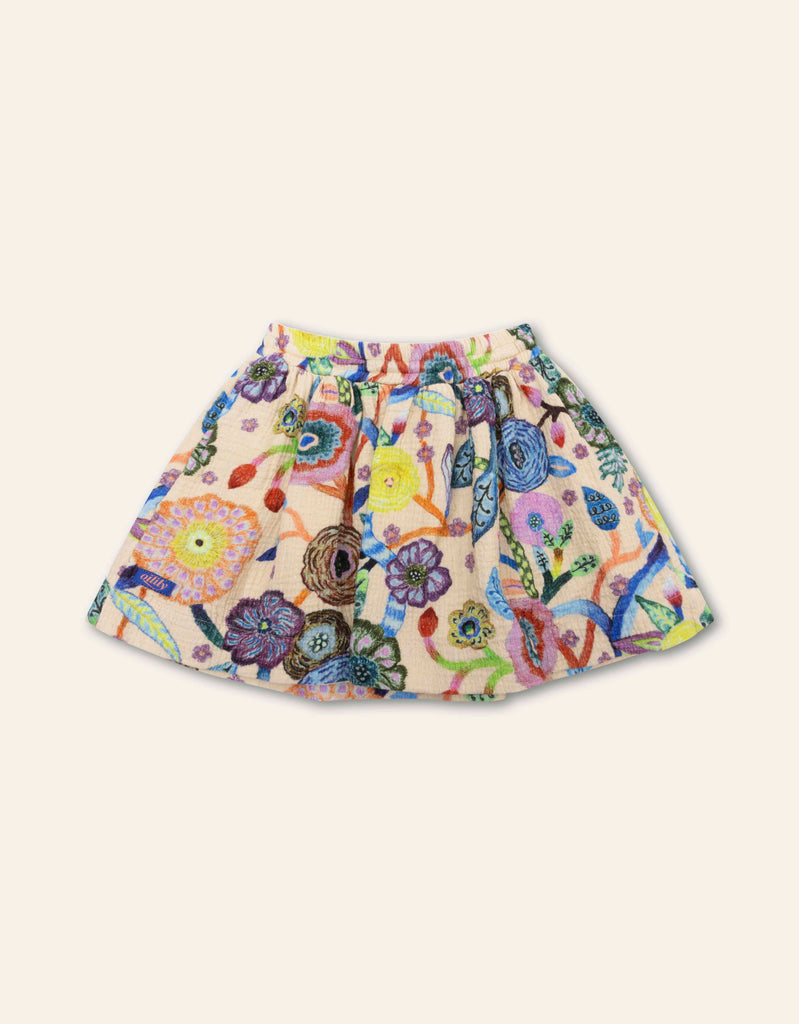 OILILY Autumn 2025 SKILLS FLORAL SKIRT