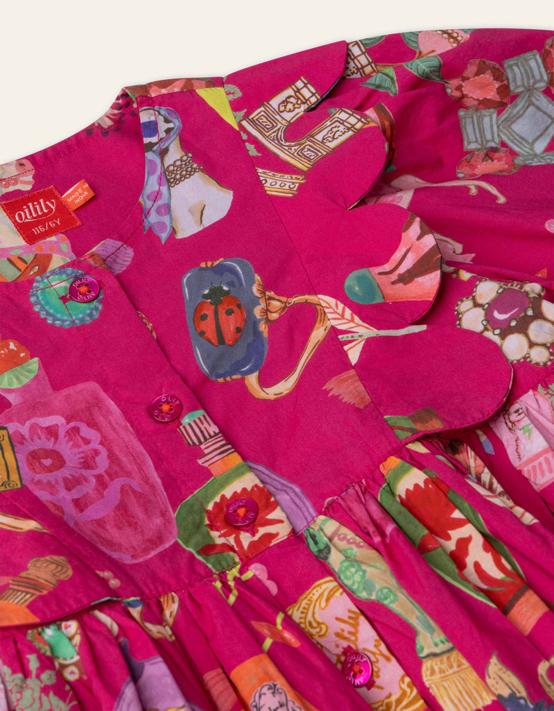 OILILY FW2026 DIX DRESS PARIS PRINT
