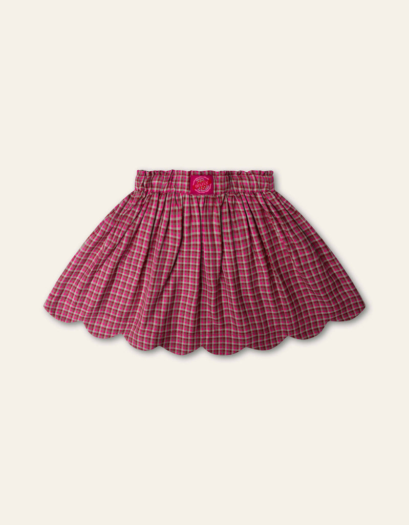 OILILY FW2026 SUITE CHECKERED SKIRT