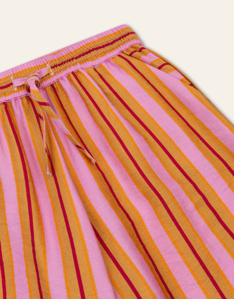 OILILY SS26 Palazzo Pants in Amber Gold
