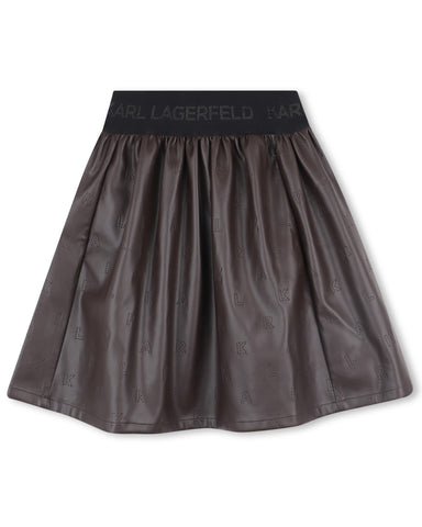 KARL LAGERFELD SS25 Short Sleeve Karl and Chaupette T-shirt in Poppy