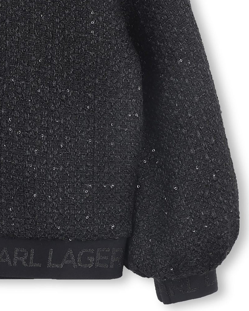 KARL LAGERFELD FW25 GIRLS BOMBER JACKET