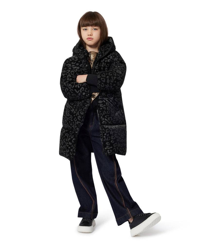 KARL LAGERFELD FW25 DENIM WIDE LEG PANTS