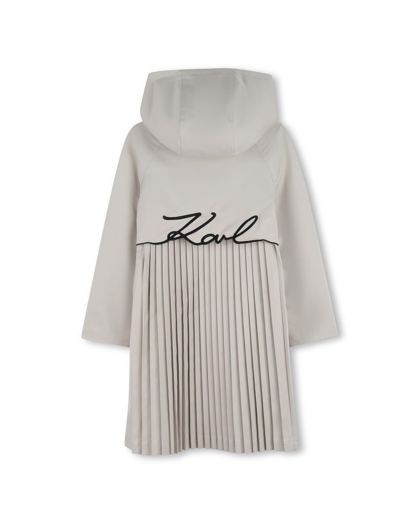 KARL LAGERFELD SS26 TWILL TRENCH COAT