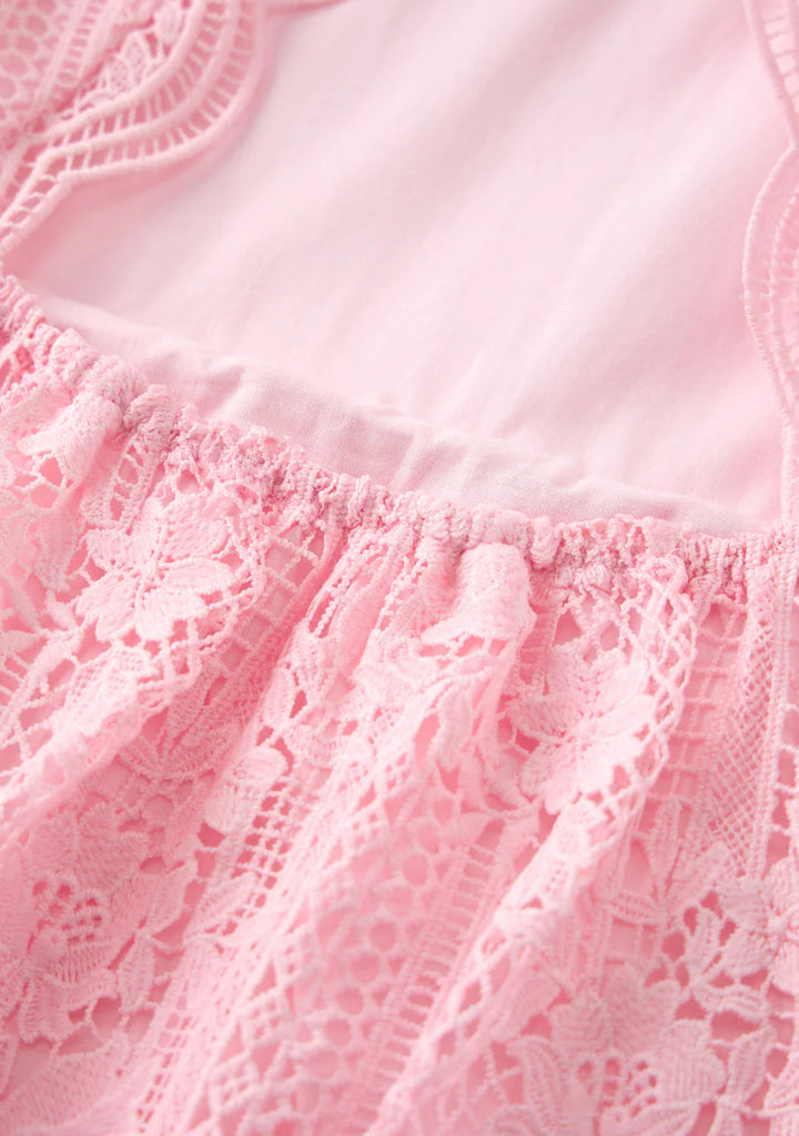 MARLO KIDS Kiara Embroidered Maxi Dress