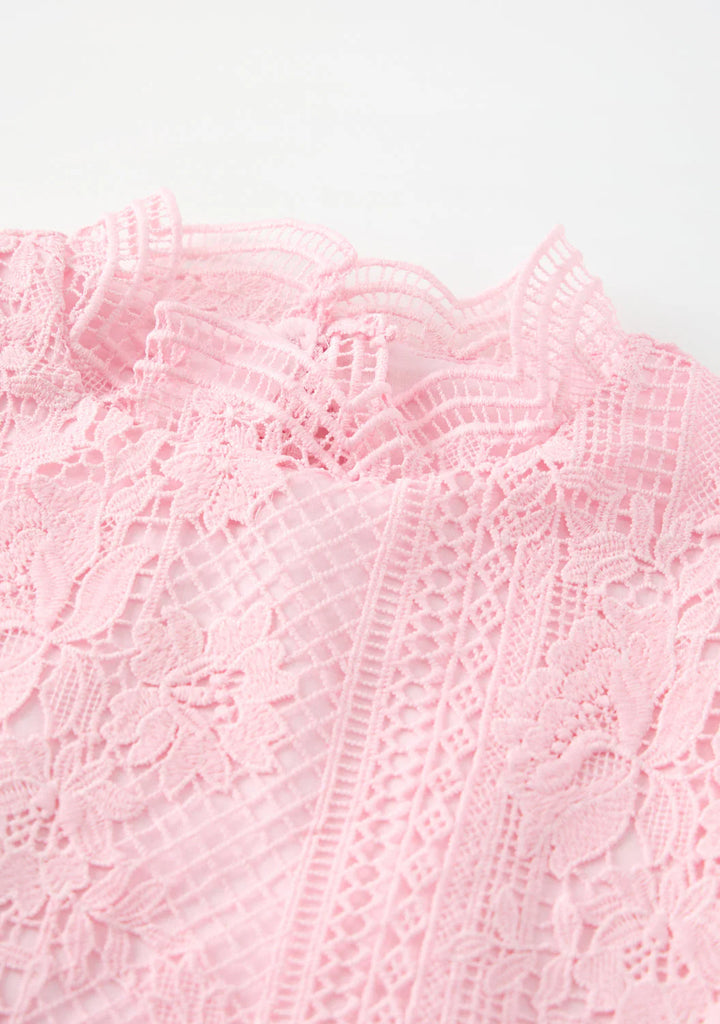 MARLO KIDS Kiara Embroidered Maxi Dress