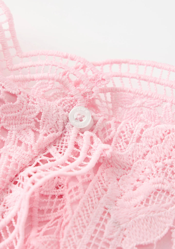 MARLO KIDS Kiara Embroidered Maxi Dress