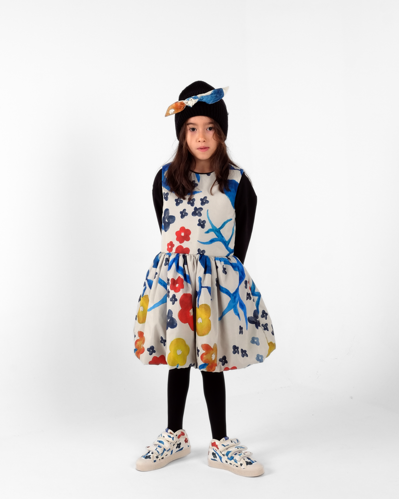 WOLF AND RITA 'Tales Of The Land And Sea' ADRIANA JARDIM Padded Pinafore Dress