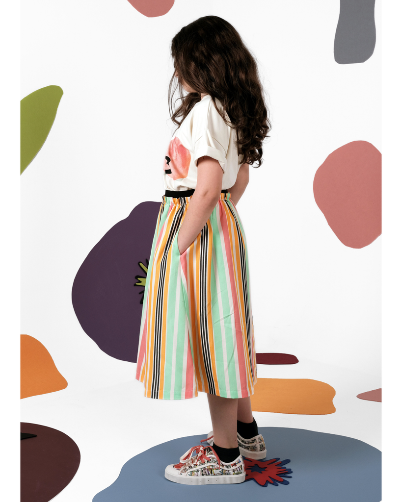 WOLF AND RITA 'A Thousand Rainbows' SILVINA RAINBOW Skirt