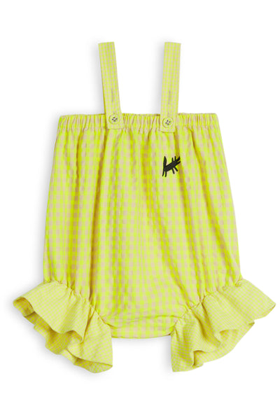 WOLF AND RITA 'A Thousand Rainbows' Baby REGINA FLUOR Jumpsuit Onesie