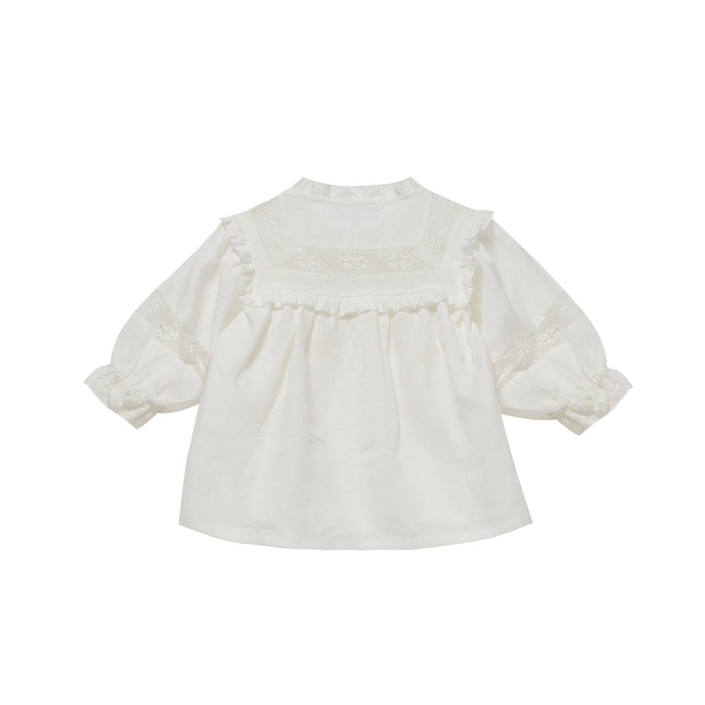 C'ERA UNA VOLTA Alba Shirt in White