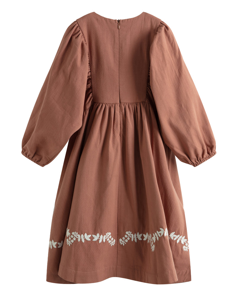 C'ERA UNA VOLTA Kana Dress in Rust