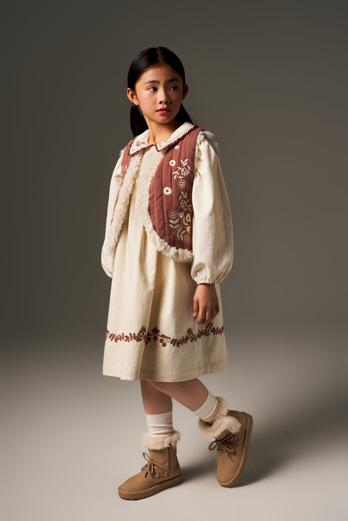 C'ERA UNA VOLTA Sofia Dress in Cream