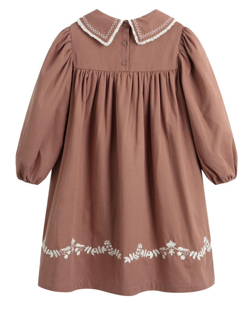 C'ERA UNA VOLTA Sofia Dress in Rust