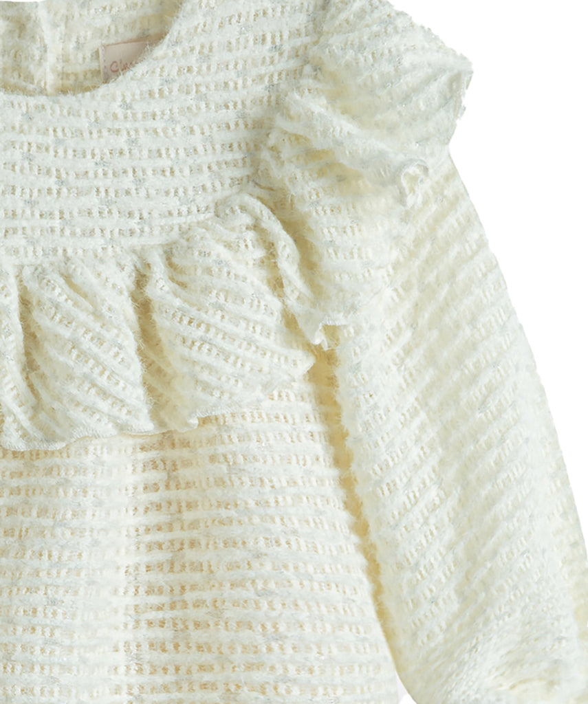 C'ERA UNA VOLTA Baby Emma Romper in Cream