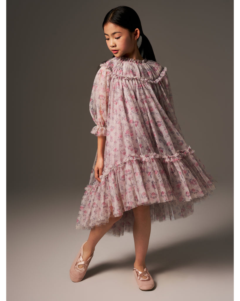 C'ERA UNA VOLTA Marisol Dress in Pink Roses