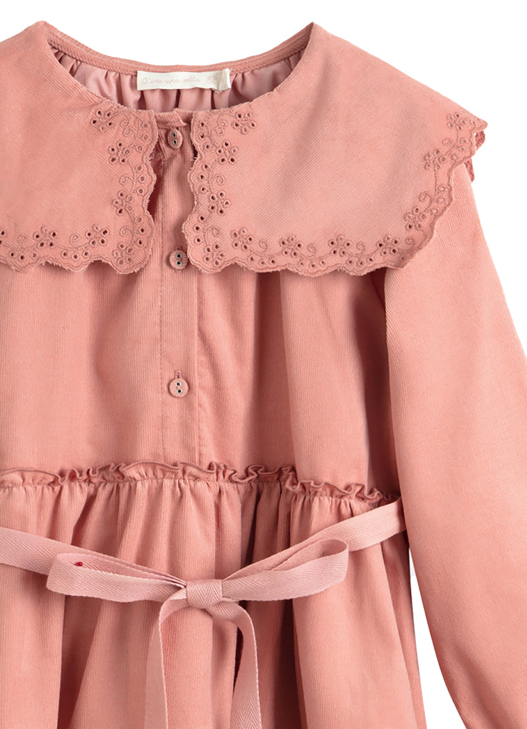 C'ERA UNA VOLTA Manola Dress in Peach