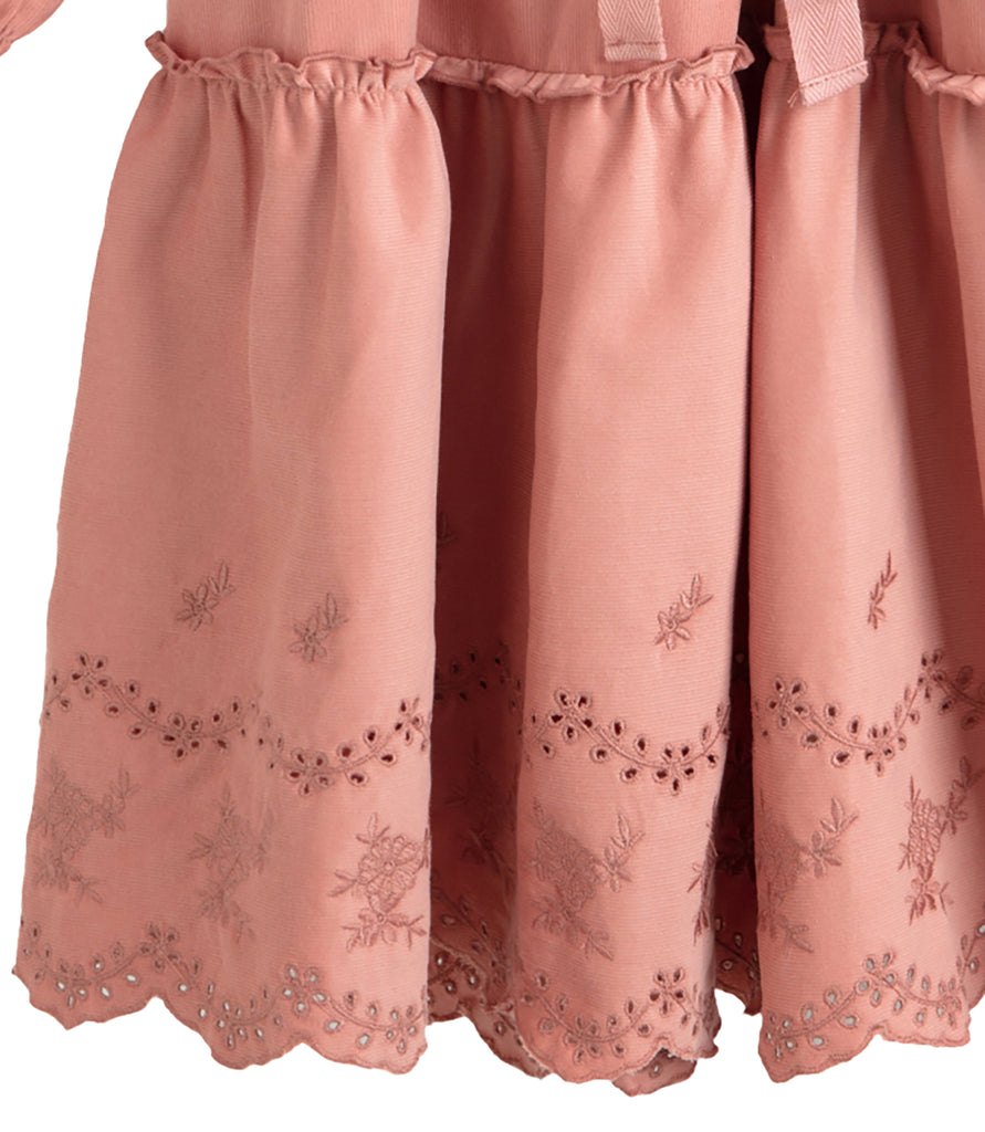 C'ERA UNA VOLTA Manola Dress in Peach