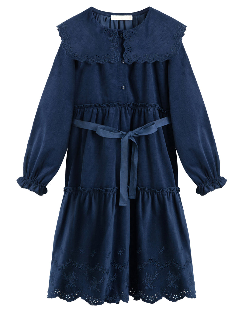 C'ERA UNA VOLTA Manola Dress in Navy