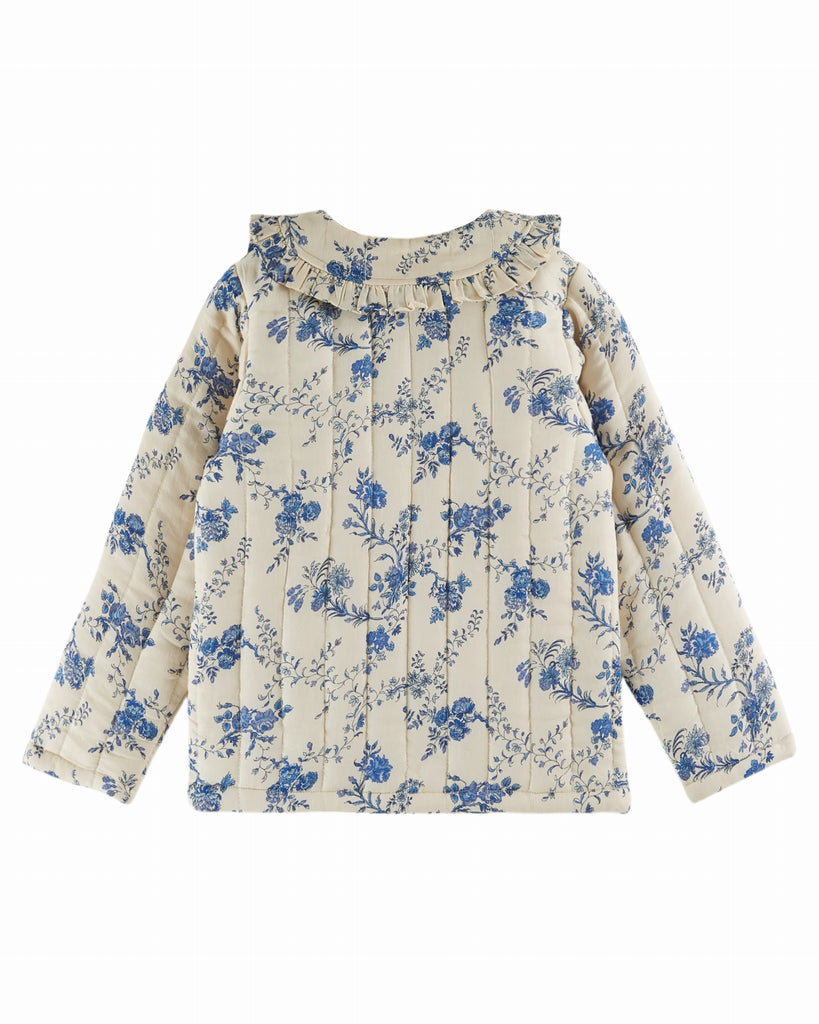 EMILE ET IDA FW25 QUILTED JACKET in BLUE ORCHID
