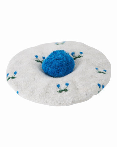 EMILE ET IDA SS25 CREAM TULIP TERRY SHORT JUMPSUIT