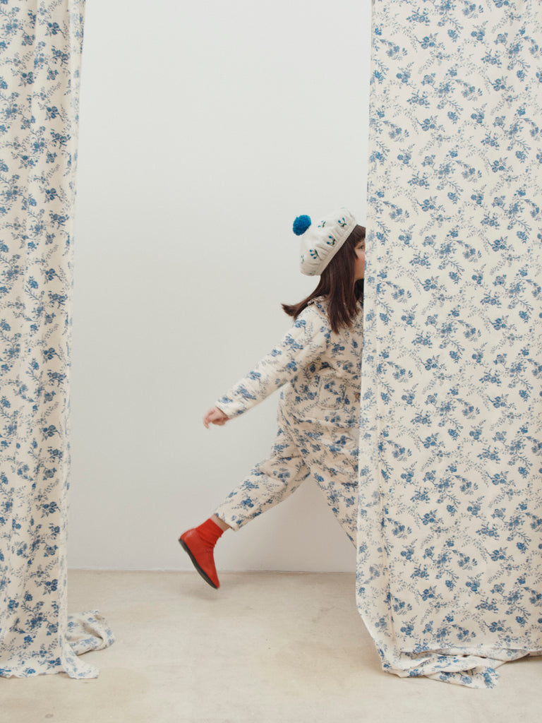 EMILE ET IDA FW25 BERET HAT with POMPOM