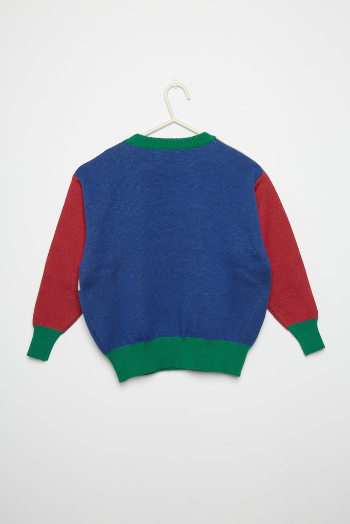 WEEKEND HOUSE KIDS 'THE GOOD NEWS CLUB' Rainy Dog Jumper Sweater