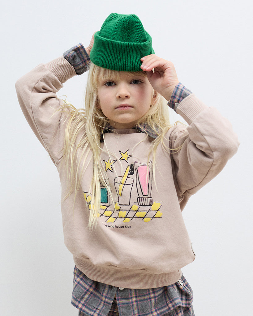 WEEKEND HOUSE KIDS 'THE GOOD NEWS CLUB' Magic toothbrush sweatshirt