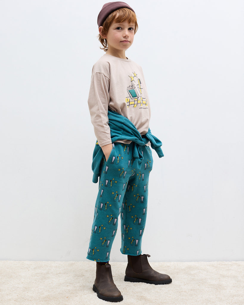 WEEKEND HOUSE KIDS 'THE GOOD NEWS CLUB' Magic toothbrush all over sweatpants