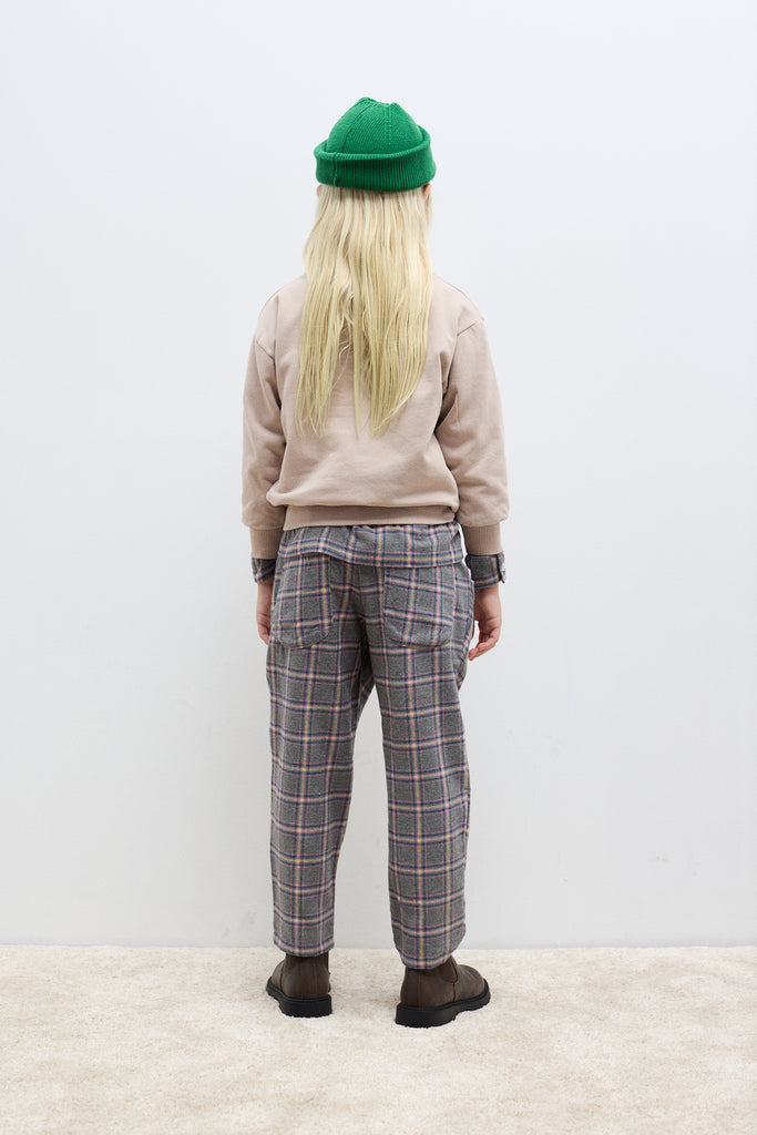 WEEKEND HOUSE KIDS 'THE GOOD NEWS CLUB' Magic toothbrush carrot pants in grey