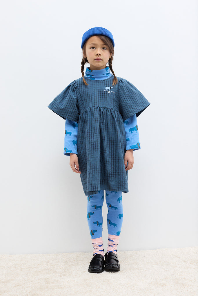 WEEKEND HOUSE KIDS 'THE GOOD NEWS CLUB' Blue Dog butterfly dress