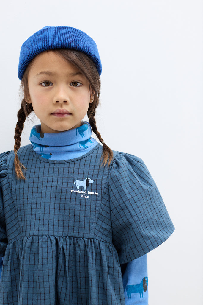 WEEKEND HOUSE KIDS 'THE GOOD NEWS CLUB' Blue Dog butterfly dress