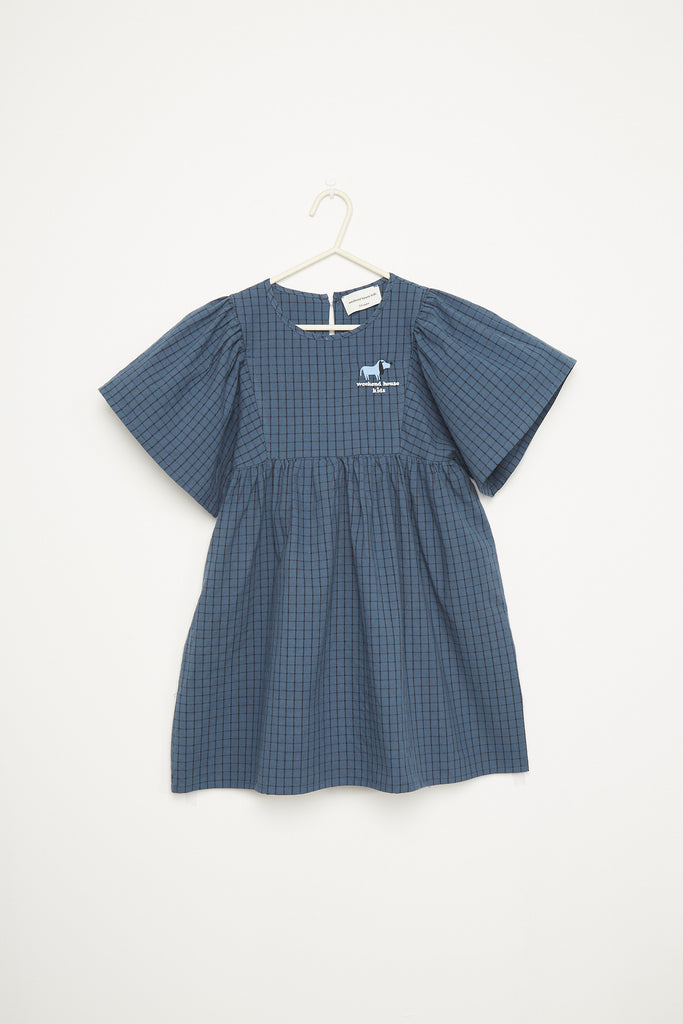 WEEKEND HOUSE KIDS 'THE GOOD NEWS CLUB' Blue Dog butterfly dress