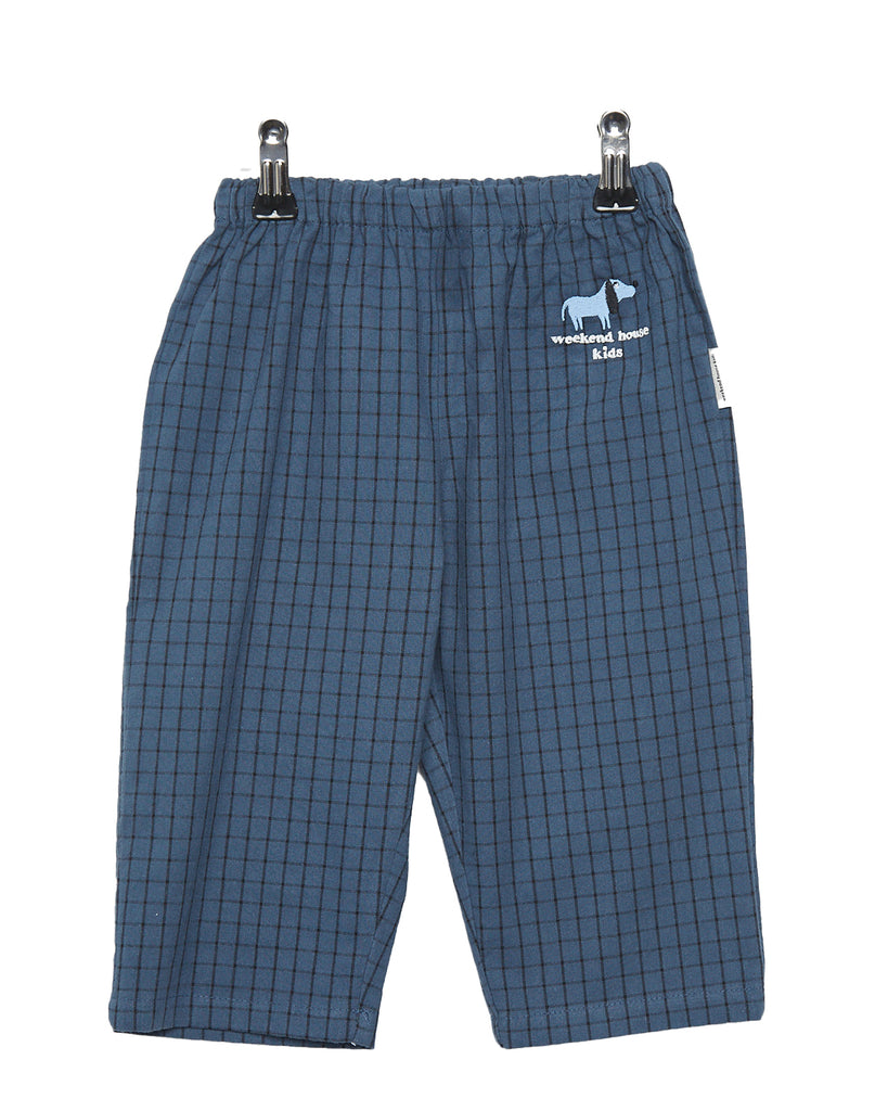 WEEKEND HOUSE KIDS 'THE GOOD NEWS CLUB' Baby Blue Dog pants