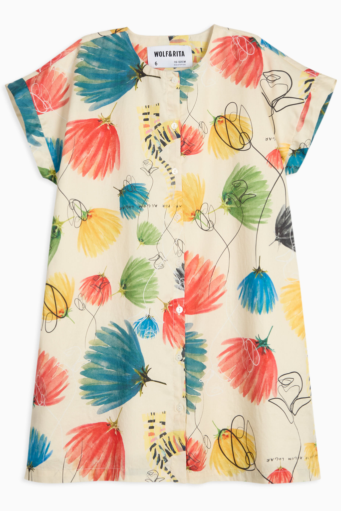 WOLF AND RITA 'The Invisible Magic Club' AMÁLIA DANDELION DRESS