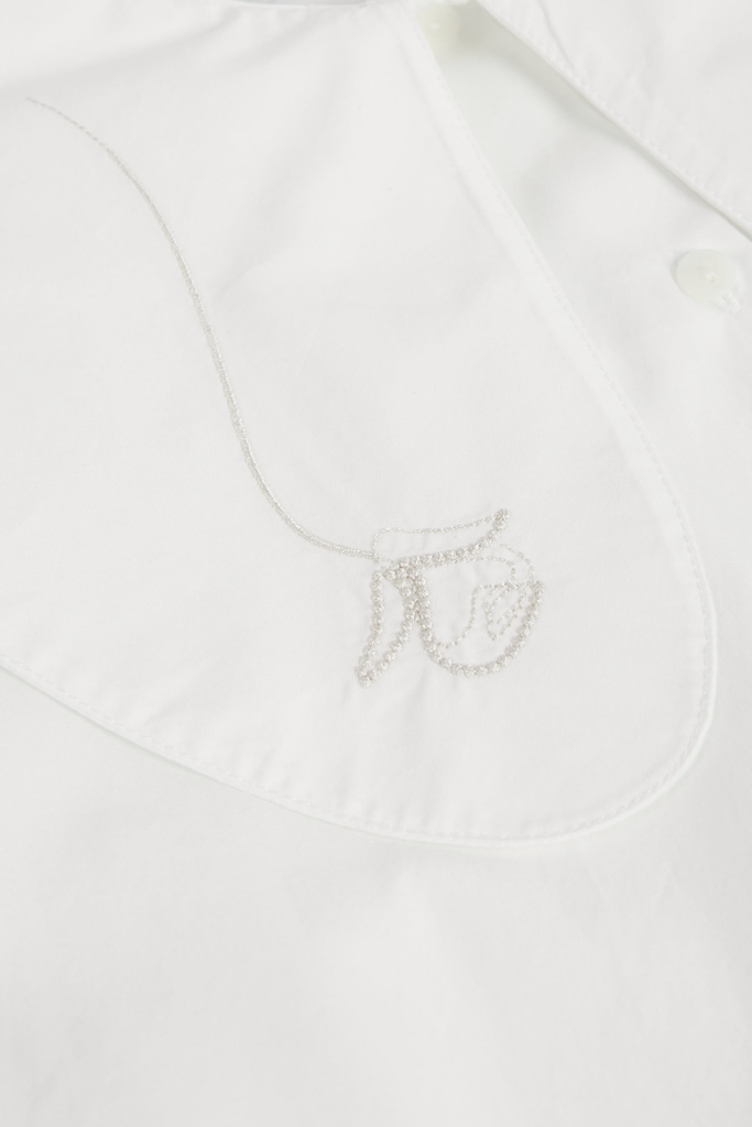 WOLF AND RITA 'The Invisible Magic Club' RAQUEL SNOW BLOUSE TOP