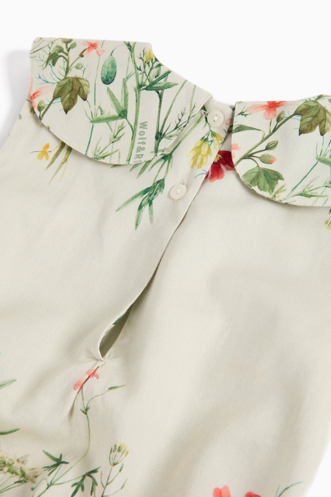 WOLF AND RITA 'The Invisible Magic Club' BABY LUNA BLOOM JUMPSUIT