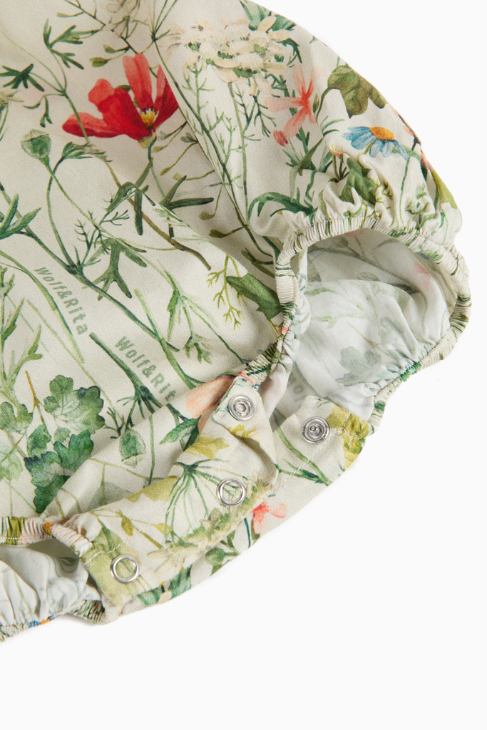 WOLF AND RITA 'The Invisible Magic Club' BABY LUNA BLOOM JUMPSUIT